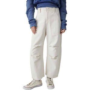 NWT Size 2 Free People Rock Springs Barrel Jeans- Tea